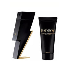 Set Carolina Herrera Bad Boy 100 ML + 100ML Gel EDT