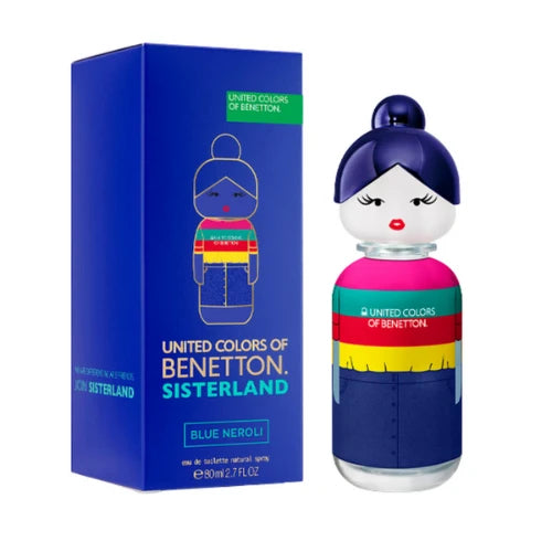 Benetton Sisterland Woman Blue Neroli 80ML EDT Mujer