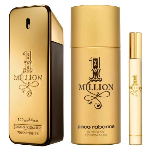 Set Paco Rabanne 1 Million 100ML Des 150ML + 10ML EDT Hombre