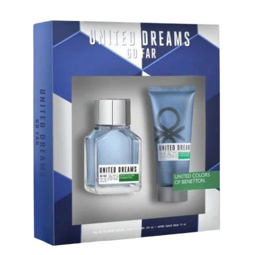 Set United Dreams Go Far Benetton 100ML EDT Hombre